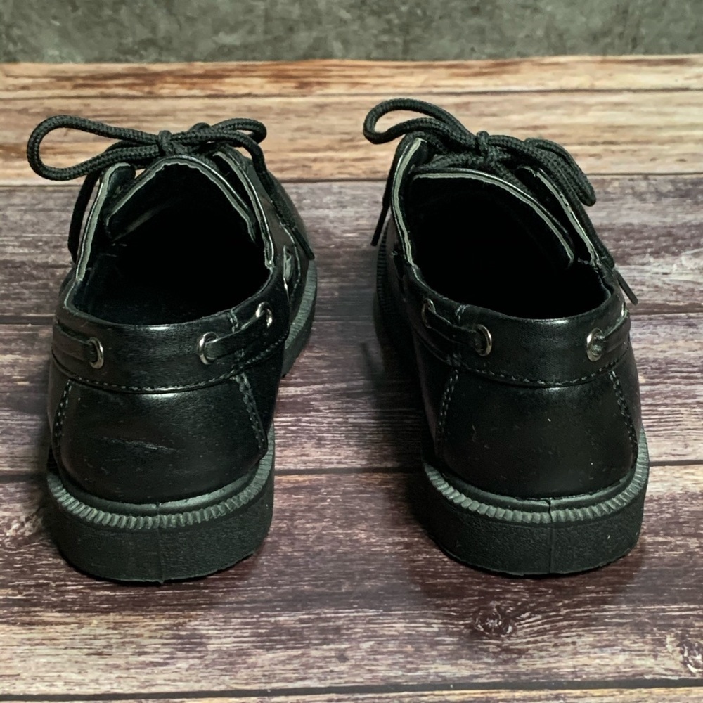 Black Boat Loafers - Picture 3 of 7